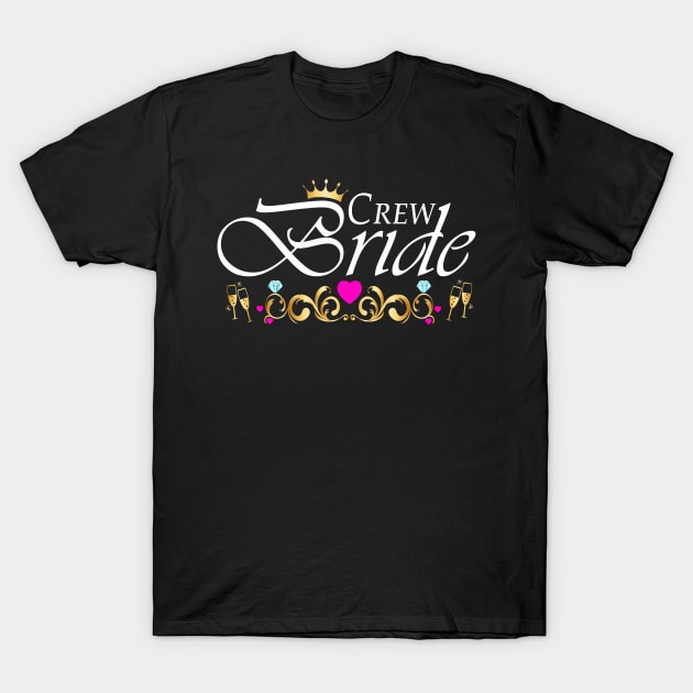 Bride Crew - Junggesellenabschied T-Shirt by FashionBlack